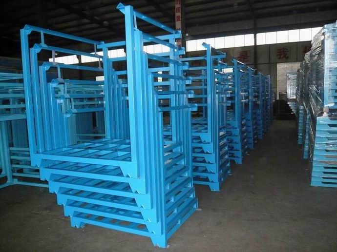 倉儲貨架之堆垛式巧固架，提高倉庫利用率